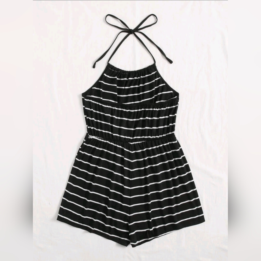 NWOT Striped Romper